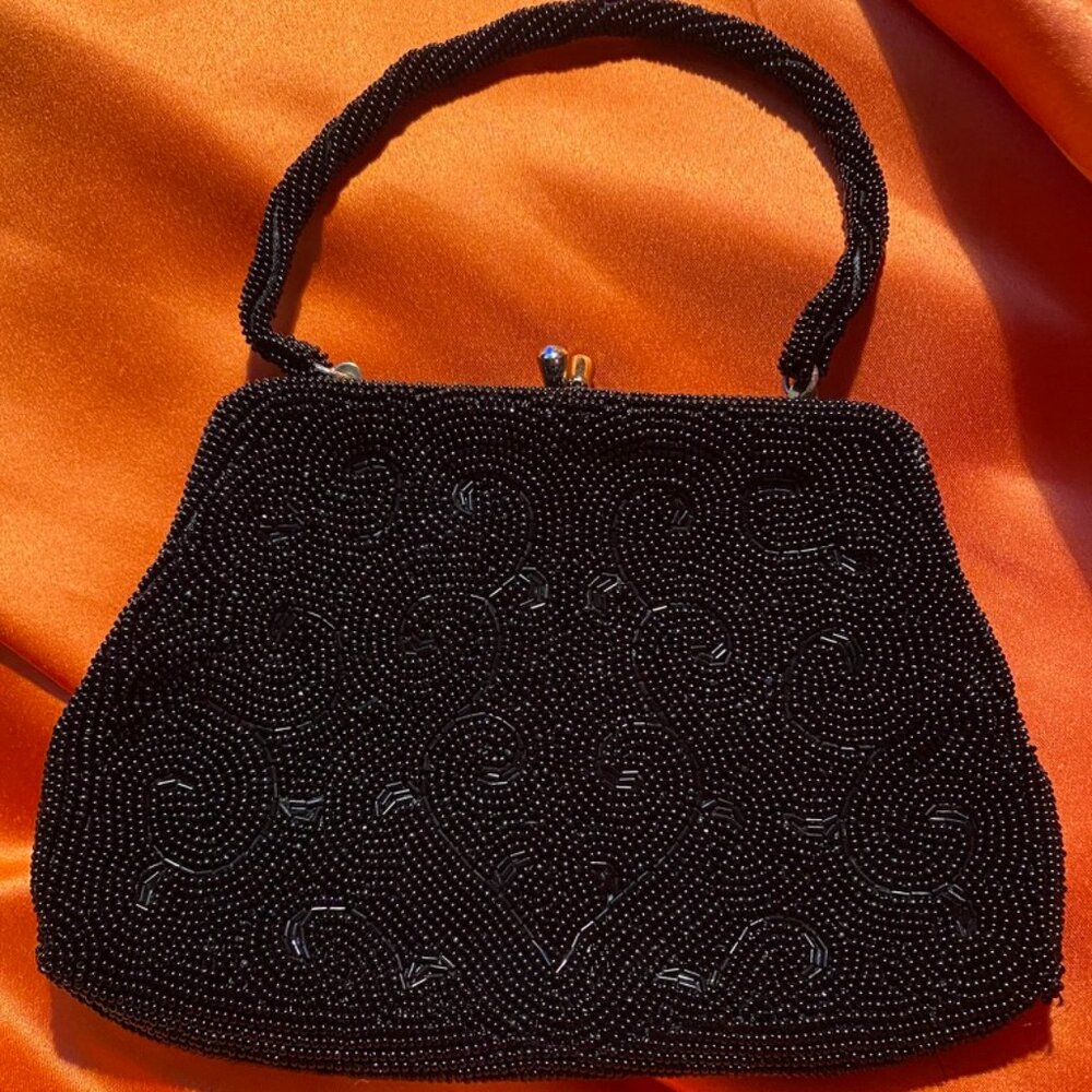 vintage beaded evening bag
